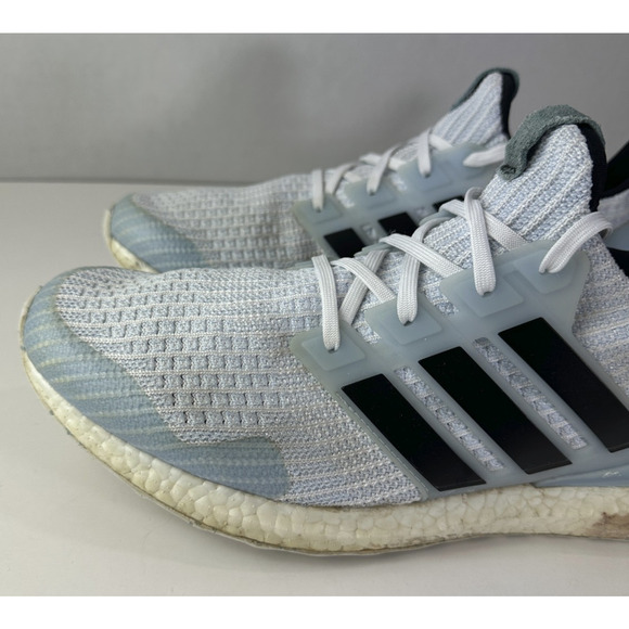*Flaw Adidas UltraBoost 4.0 White Walkers Game of Thrones Sneakers Men's Size 13 - Picture 3 of 16